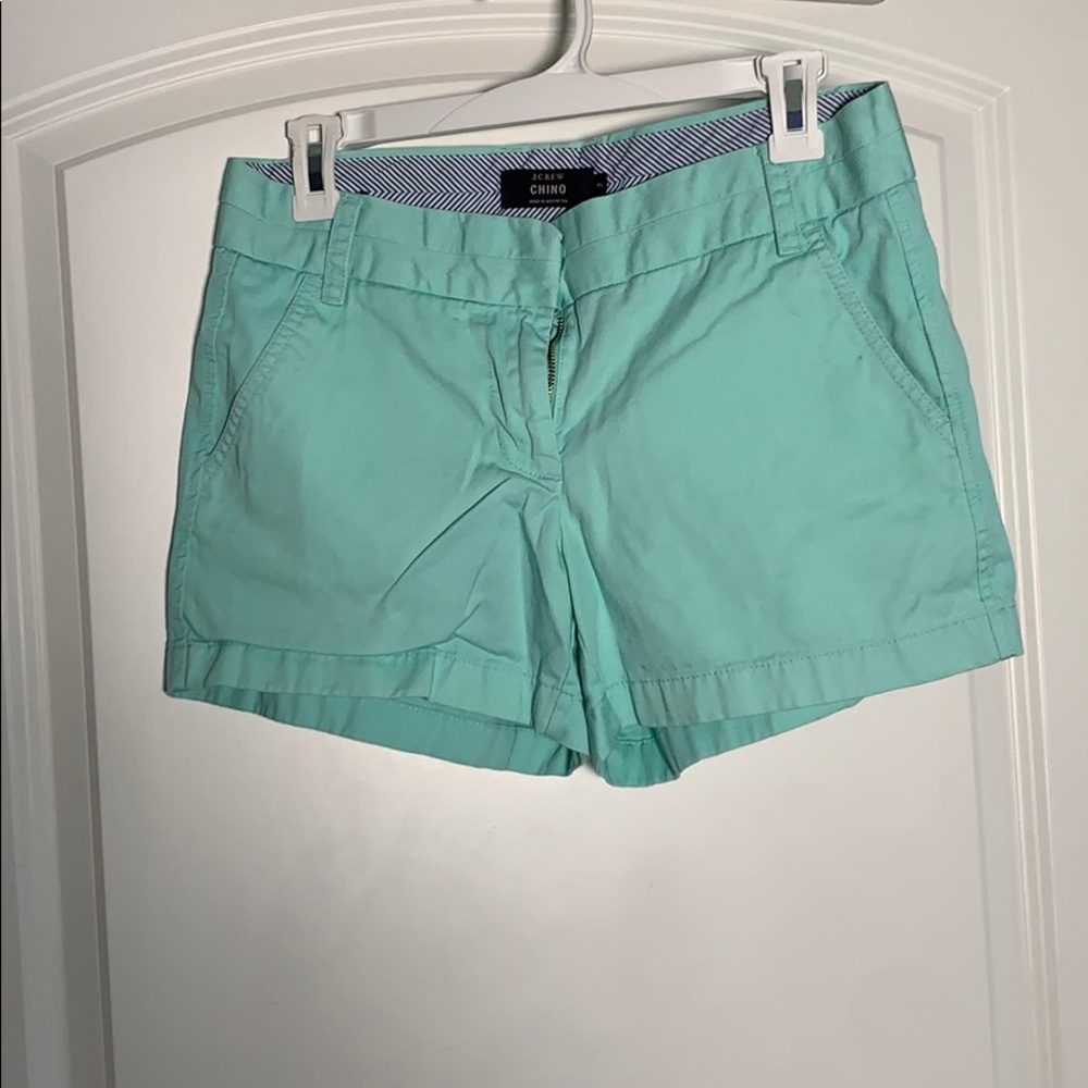 J. Crew Cyan Shorts